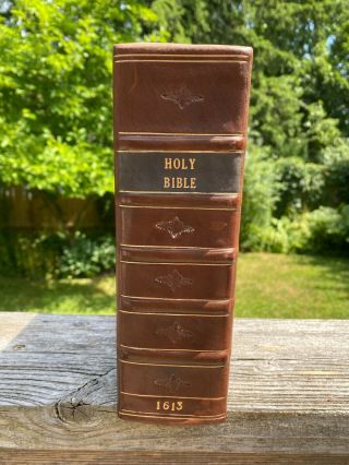1613 King James Version Kjv Bible - Complete - Leather