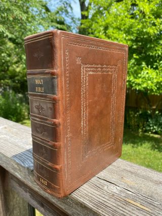 1613 King James Version KJV Bible - Complete - Leather 2