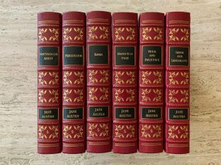 Easton Press: The Novels Of Jane Austen; 6 - Vol.  Leather Collector 