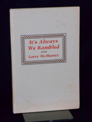 Larry Mcmurtry / It 