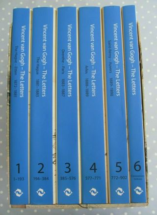 Vincent Van Gogh - The Letters A Six Volume Box Set English Edition With Cd 2009