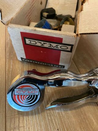 Vintage Dymo Hand Embossing Tool - Box