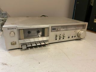 Vintage Sony Tc - K22 Stereo Cassette Deck Hifi Separate Tape Spares Or Repairs