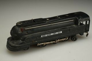 Vintage 1668 Lionel Lines Black Train Engine Locomotive 027 Made In Usa