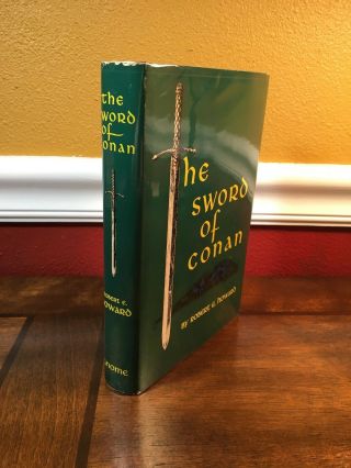 1952 1st Edition/printing " The Sword Of Conan " By Robert E.  Howard Gnome Press
