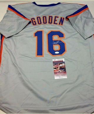 York Mets Dwight " Doc " Gooden Signed Autographed Jersey Jsa