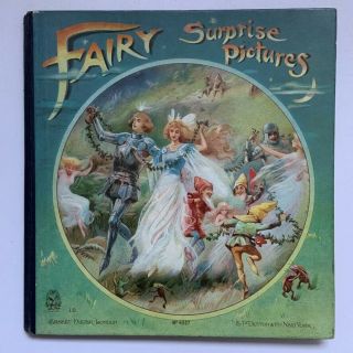 Fairy Surprise Pictures - Ernest Nister Moveable - 4 Plates With Revolving Pics