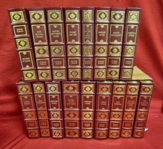 Easton Press Of Charles Dickens; 17 Volumes; & Tracking