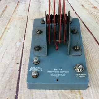 Vintage No.  15 Directronic Rectifier (1948 - 1952) AC DC Current 3