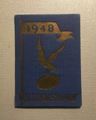 Vintage 1948 Williamstown Football Club Vfl Team Seasons Ticket Seagulls Footy