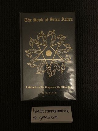 The Book of Sitra Achra N.  A - A.  218 IXAXAAR Occult Magic 2