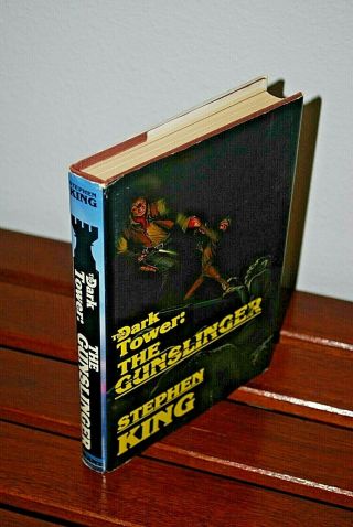 The Dark Tower: The Gunslinger By Stephen King (1982) Hcdj 1st Edition