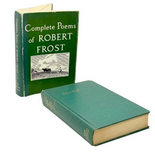 Vtg 1964 Complete Poems Of Robert Frost Hc/dj 17th Printing