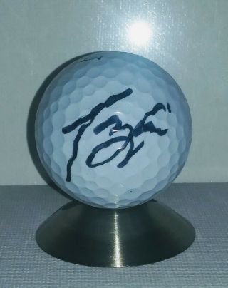 Pga Star Tony Finau Autographed Signed Golf Ball Jsa Certified