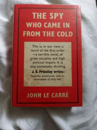 John Le Carre – The Spy Who Came In From The Cold – First Uk Edition Signed