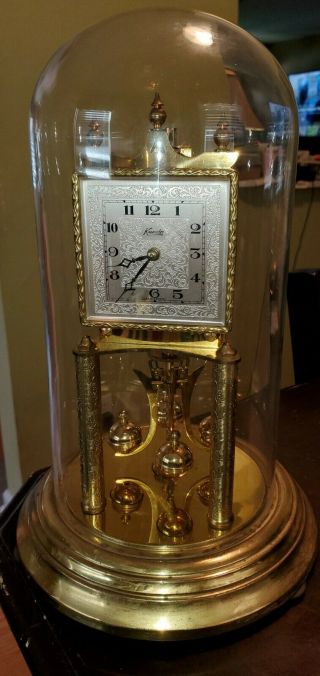 Vintage Kundo Kieninger & Obergfell West Germany Anniversary Clock Not