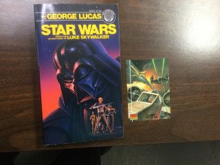 Star Wars G.  Lucas 1976 1st Ed.  Signed Ralph Mcquarrie Alan Dean Foster