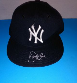 David Cone Signed York Yankees Era Cap.  Autographed