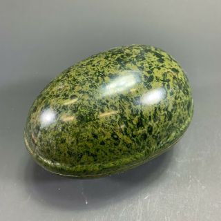 Vintage Green Mottled Bakelite Egg Canister Container Kitchenalia Australian?