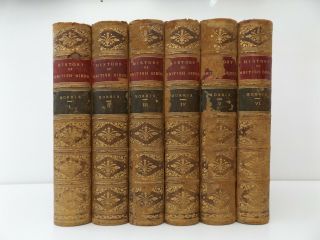 1870 A History Of British Birds 2nd Ed.  By F.  O.  Morris 6vol Hand Coloured Plates