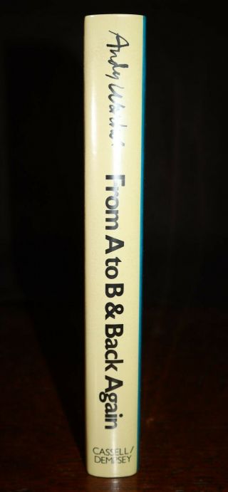 1975 The Philosophy of Andy Warhol A to B and Back Again SIGNED 1st Edition Soup 3