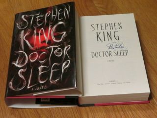 Horror Author Stephen King Signed Doctor Sleep 2013 1st Ed Hc Book The Shining