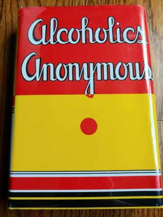 1st Ed 16th Printing 1954 Big Book Of Alcoholics Anonymous Rdj