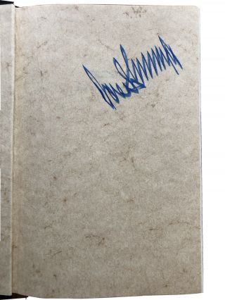 Donald Trump Book Autographed Signed 1987 First Edition “The Art Of The Deal” 2