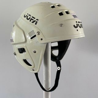 Jofa Hockey Goalie Helmet 299 Jr 50 - 58cm White Vintage Classic Okey