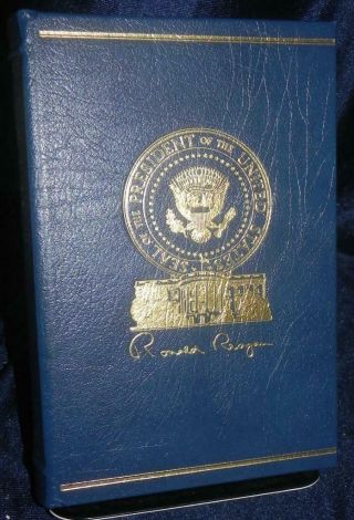 Speaking My Mind 1106/5000 Signed By Ronald Reagan 1989 Vg,