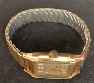Vintage Bulova 1/20 12K Gold Filled Watch 2