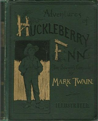 Mark Twain Huckleberry Finn First Edition 1st Printing 1885 With All Errors