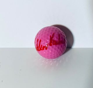 Viktor Hovland Hand Signed Autograph Pink Golf Ball Proof Auto 2019 Us Open