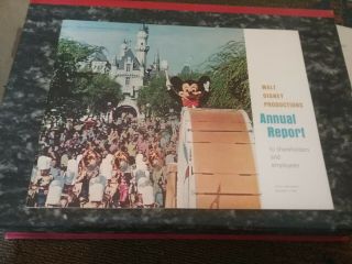 Walt Disney Productions Annual Report Year End 1964 Unbelievable
