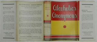 Alcoholics Anonymous 1st Edition 15th Printing 1954 Dj First Edition Aa Big Book