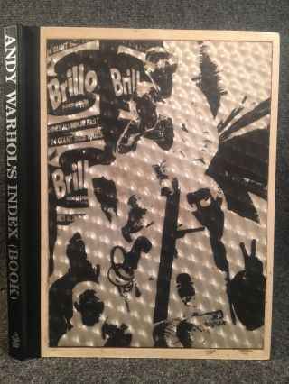 Signed Andy Warhol Index Book First Edition Hardcover with Invite 3