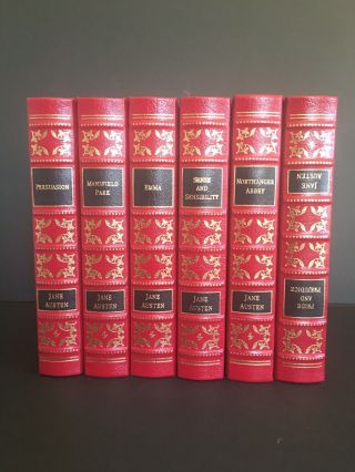 Easton Press Jane Austen The Novels Of Jane Austen 6v Set Brock Illustrations