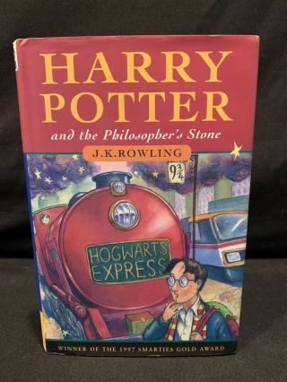 1st Edition,  4th Print Uk Bloomsbury Harry Potter And The Philosopher 