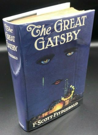 The Great Gatsby F.  Scott Fitzgerald True First 1st/1st Edition State Facs Dj