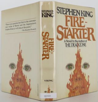 Stephen King / Firestarter Signed 1st Edition 1980 2008006