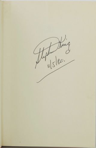 Stephen King / Firestarter Signed 1st Edition 1980 2008006 3