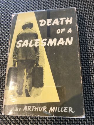 Signed,  Death Of A Salesman,  Arthur Miller,  True 1st Edition,  1st Print,  Viking