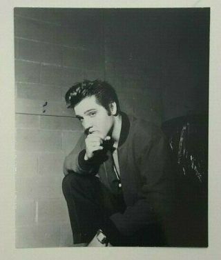 Elvis Presley Rare Vintage Photo Toronto Canada 1957 Backstage