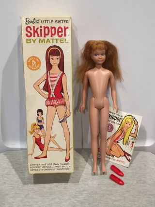 Vintage Skipper Doll W/box