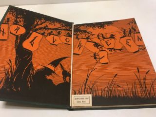 Halloween Tales & Games Book by Ethel Owen Illustrated Hubbard Vtg 1920 ' s 3