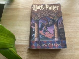 Jk Rowling Signed Harry Potter And The Sorcerers Stone First Edition Usa 1998