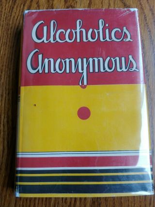 1st Ed 8th Printing 1945 Big Book Of Alcoholics Anonymous Rdj