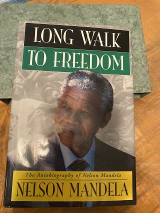 1st Edition And Signed.  Long Walk To Freedom.  Nelson Mandela