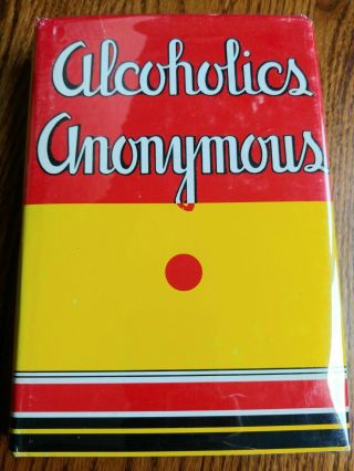 1st Ed 15th Printing 1954 Big Book Of Alcoholics Anonymous Rdj