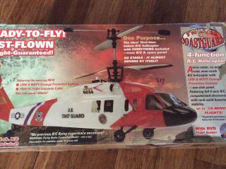 Vintage Ready To Fly Twister Us Coast Guard Helicopter Complete